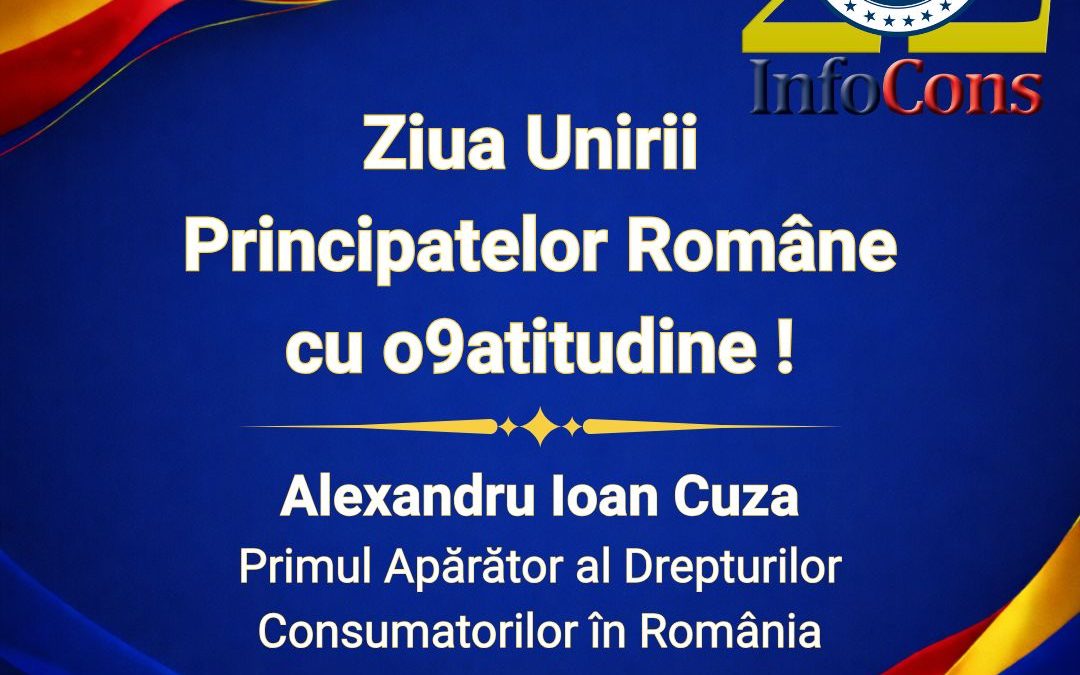 Ziua Unirii Principatelor Române cu o9atitudine ! Alexandru Ioan Cuza – Primul Apărător al Drepturilor Consumatorilor în România