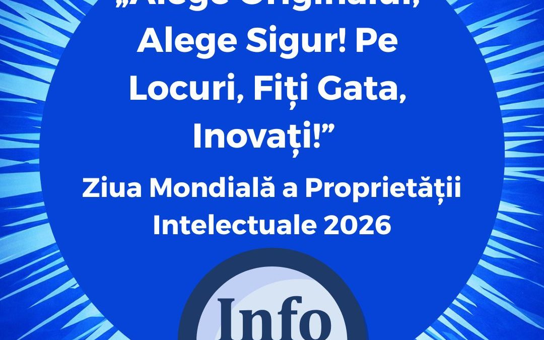 De Ziua Mondială a Proprietății Intelectuale / IP Day , Alege produse sportive Sigure ! „Alege Originalul, Alege Sigur! Pe Locuri, Fiți Gata, Inovați!” – Peste 5.830 de Alerte / 12 luni !